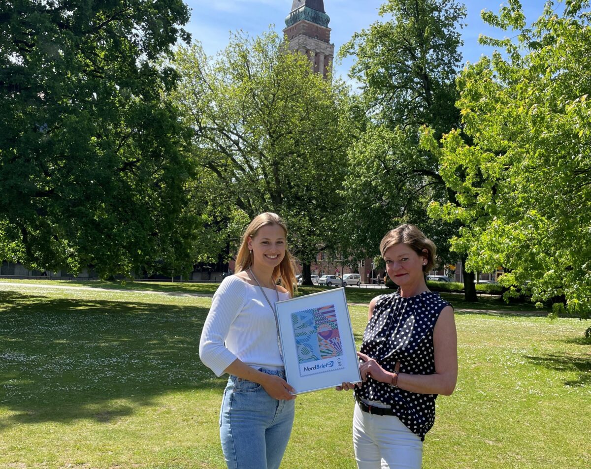 Limitierte Sonderbriefmarke von NordBrief zur Kieler